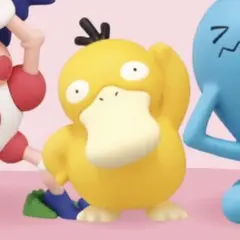 ポケモン コダック フィギュア カプセルトイ ならんでたいそうマスコット — image 1