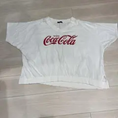 Coca-Cola 半袖Tシャツ ホワイト Vネック — image 1