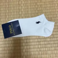 POLO RALPH LAUREN アンクルソックス ホワイト23-25 — image 1