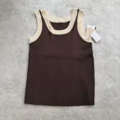 しまむら　レディースニットタンクトップ　koko — image 1