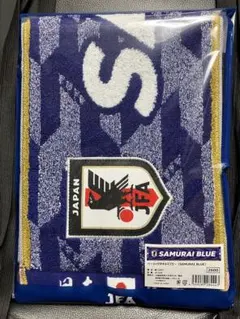 SAMURAI BLUE ベーシックタオルマフラー — image 1
