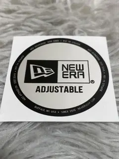 ニューエラ　キャップ　ステッカーシール　ADJUSTABLE — image 1