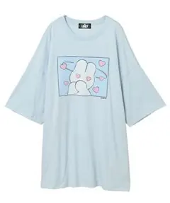 【nsn】siroiusagichan ♡ BIG BIG TEE — image 1