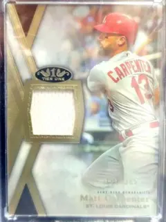Matt Carpenter Tier One Relic Card 395シリ — image 1