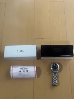 「外箱ケース付き」服部セイコー ALBA AQUAGEAR 腕時計 — image 1