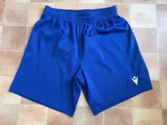 Macron マクロン　サッカー　パンツ ブルー Sサイズ — image 1