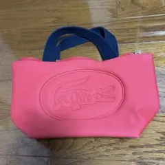LACOSTE ラコステ ミニ トートバッグ 赤 — image 1