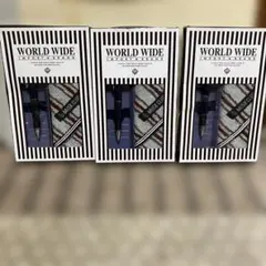 WORLD WIDE ハンカチ&ボールペンセット マルチカラー3箱セット — image 1