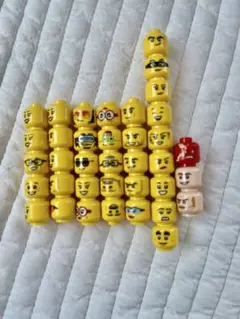 LEGO ミニフィグ ヘッド パーツ セット — image 1