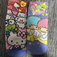 サンリオ ソックス 2足セット ドン・キホーテ限定　23〜25センチ — image 1