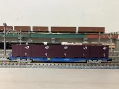 TOMIXコキ104形 KATO 19Gコンテナ積載貨車 — image 1