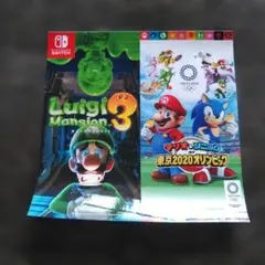 任天堂 ルイージマンション3 マリオ＆ソニック ステッカー — image 1