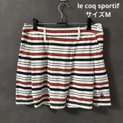 le coq sportif ルコック ゴルフスカート ボーダー M — image 1