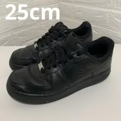 NIKE AIR FORCE 1 スニーカー ブラック メンズ 中古 — image 1