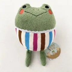 SHINADA　シナダ　ぬいぐるみ　コロコロ　ココロ　カエル　S　新品 — image 1