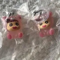 クレヨンしんちゃんめじるしアクセサリー みんなでくまパジャマネネちゃん — image 1