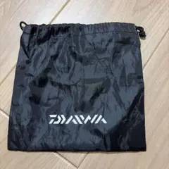 DAIWA リールケース 巾着袋 ブラック — image 1
