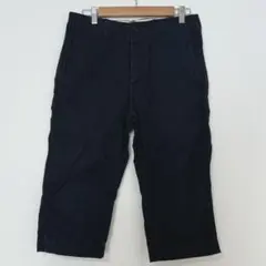 time after time チノパン クロップドパンツ 【M】コットン 黒 — image 1