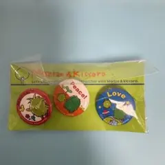 愛知万博 モリゾー キッコロ 缶バッジ 3個セット — image 1