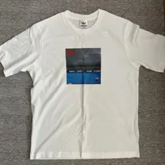 GU blur プリント Tシャツ ホワイト — image 1