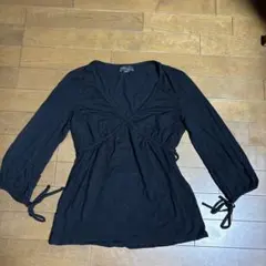 ZARAブラックチュニック — image 1