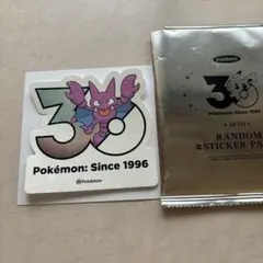 韓国　Pokémon 30周年記念ステッカー グライガー — image 1