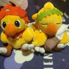 FF 星座チョコボぬいぐるみ かに座 水瓶座 2種セット — image 1