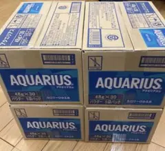 AQUARIUS 48g×30パック 4箱 120袋 パウダー — image 1