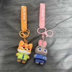 Zootopia キーホルダー 2個セット — image 1