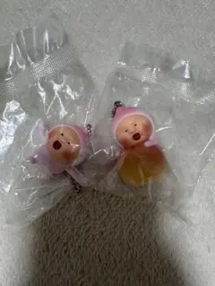 こびとづかん カクレモモジリ キーホルダー 2個セット — image 1