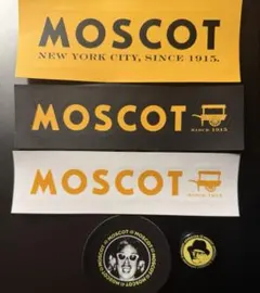 MOSCOT ステッカー⭐️4点セット — image 1