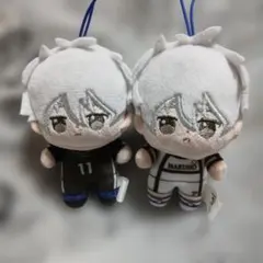 【新品】ブルーロック ほわぬい ぬいぐるみ　マスコット　 凪誠士郎　2個セット — image 1
