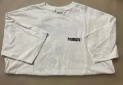 PEANUTS スヌーピー チャーリーブラウン Tシャツ キャラT 半袖 白 — image 1