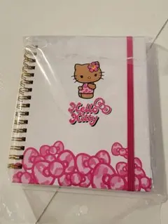 シール帳　Hello Kitty スパイラルノート シール台紙付き — image 1