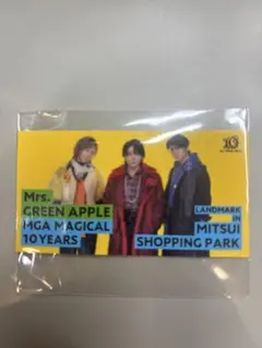 Mrs.GREENAPPLE ららぽーとPOPUP限定 ガチャ特典ステッカー — image 1