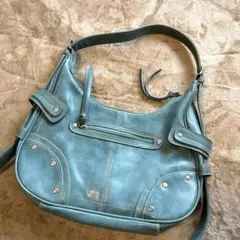 B.FIELDブルー系 ショルダーバッグ — image 1
