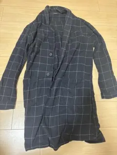 Confirm 長袖 チェック柄 ロングカーディガン Mサイズ — image 1