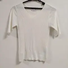 JAYRO SELECTION 1987 Vネック リブニット 半袖 — image 1