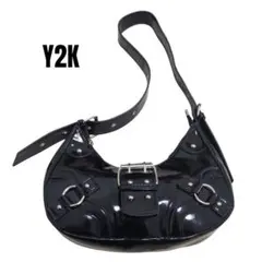 【美品】Y2K グランジ ソーホー エナメル 2wayバッグ — image 1