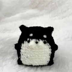ハンドメイド 柴犬 ぬいぐるみ 黒柴 — image 1