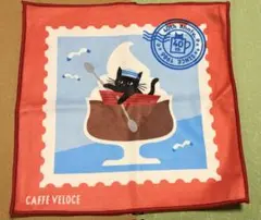 ベローチェ 黒猫 コーヒーゼリー ハンカチ — image 1
