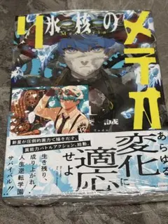 初版　第一刷　帯有り　シュリンク付　氷核のメテオリア 1巻　イラストカード特典 — image 1