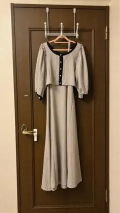 【r.p.s】2WAY 配色カーディガン　キャミワンピース — image 1