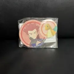 ポケモンマスターズEX ポケモン＆トレーナー缶バッジvol2 ワタル＆カイリュー — image 1