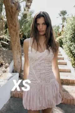 ZARA ザラ レース バルーンミニワンピース XS — image 1