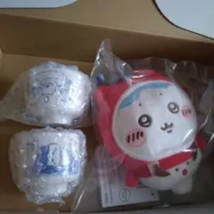 ちいかわ　おちょこ　チュッ　ハチワレ　オーナメント — image 1