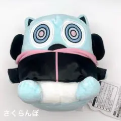 ブルーハムハム ストリートスタイルぬいぐるみ ぐるぐる目 パーカー姿 — image 1