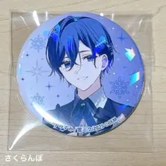 KAITO 雪ミク 2025 みすみ キラキラ缶バッジ HMV みすみ — image 1