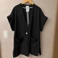 良品✴︎LILASIC ベスト ジレ ブラック Mサイズ — image 1