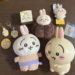 美品 ちいかわ うさぎ グッズ まとめ売り ぬいぐるみ マスコット — image 1